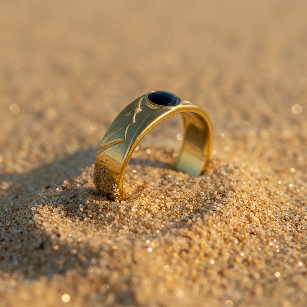 Marie 18K Gold Plated Stainless Steel Ring Jewelry