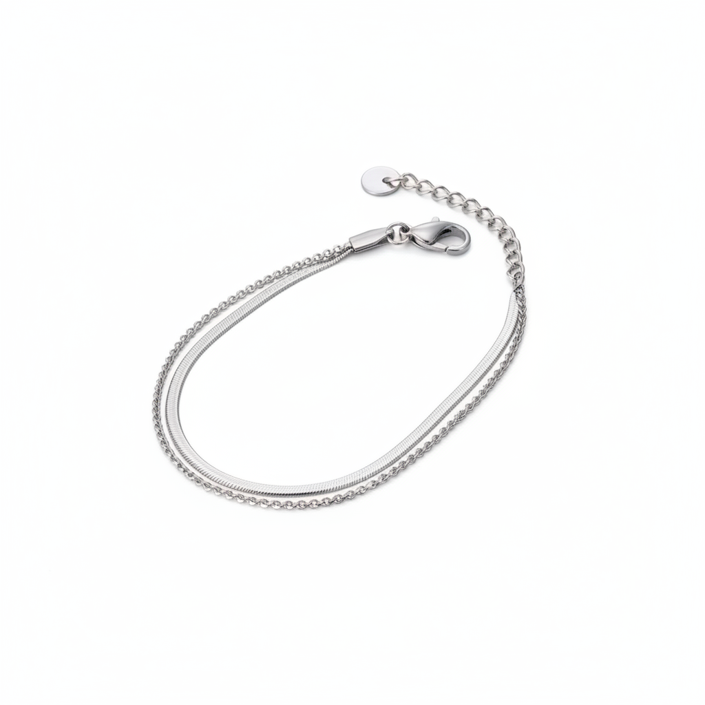 That Link Anklet, Stainless Steel Hypoallergenic Waterproof Tarnish Free Jewelry