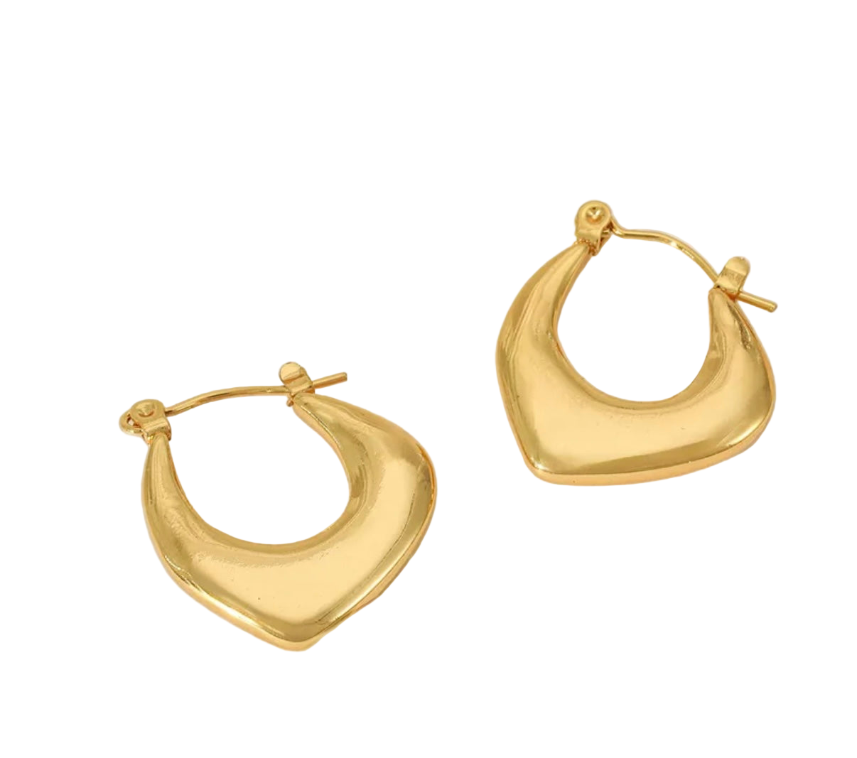 Jules 18K Gold Plated Stainless Steel Earrings Jewelry