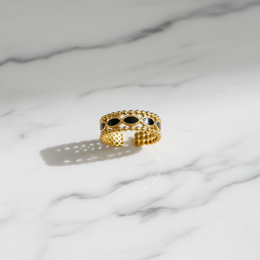 On You 18K Gold-Plated Ring