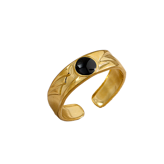 Maire 18K Gold Plated Stainless Steel Ring Jewelry