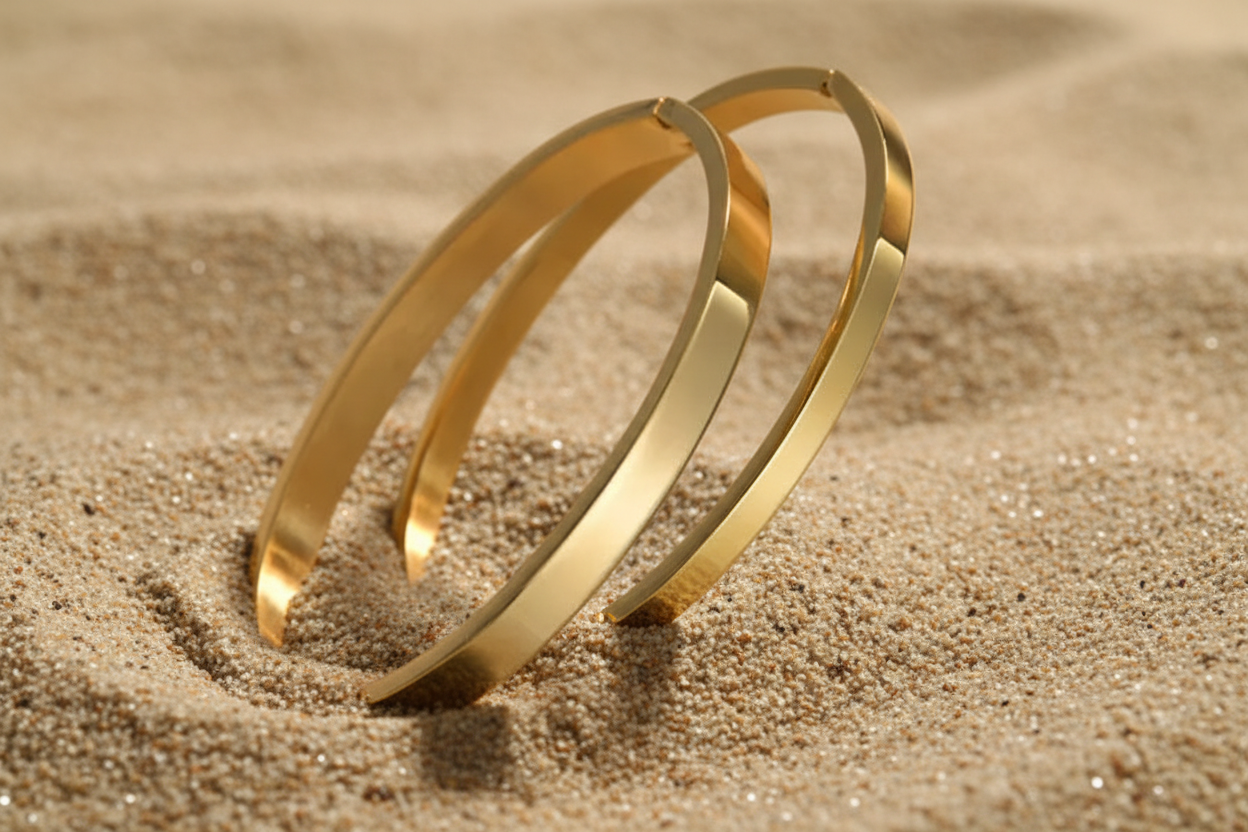 First Base Bracelet Gold-Plated  Bangle Jewelry