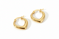 Waterproof Earrings Gold