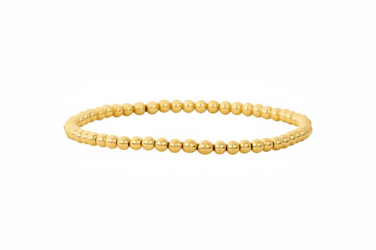 Femme Gold Plated Beaded Bracelet